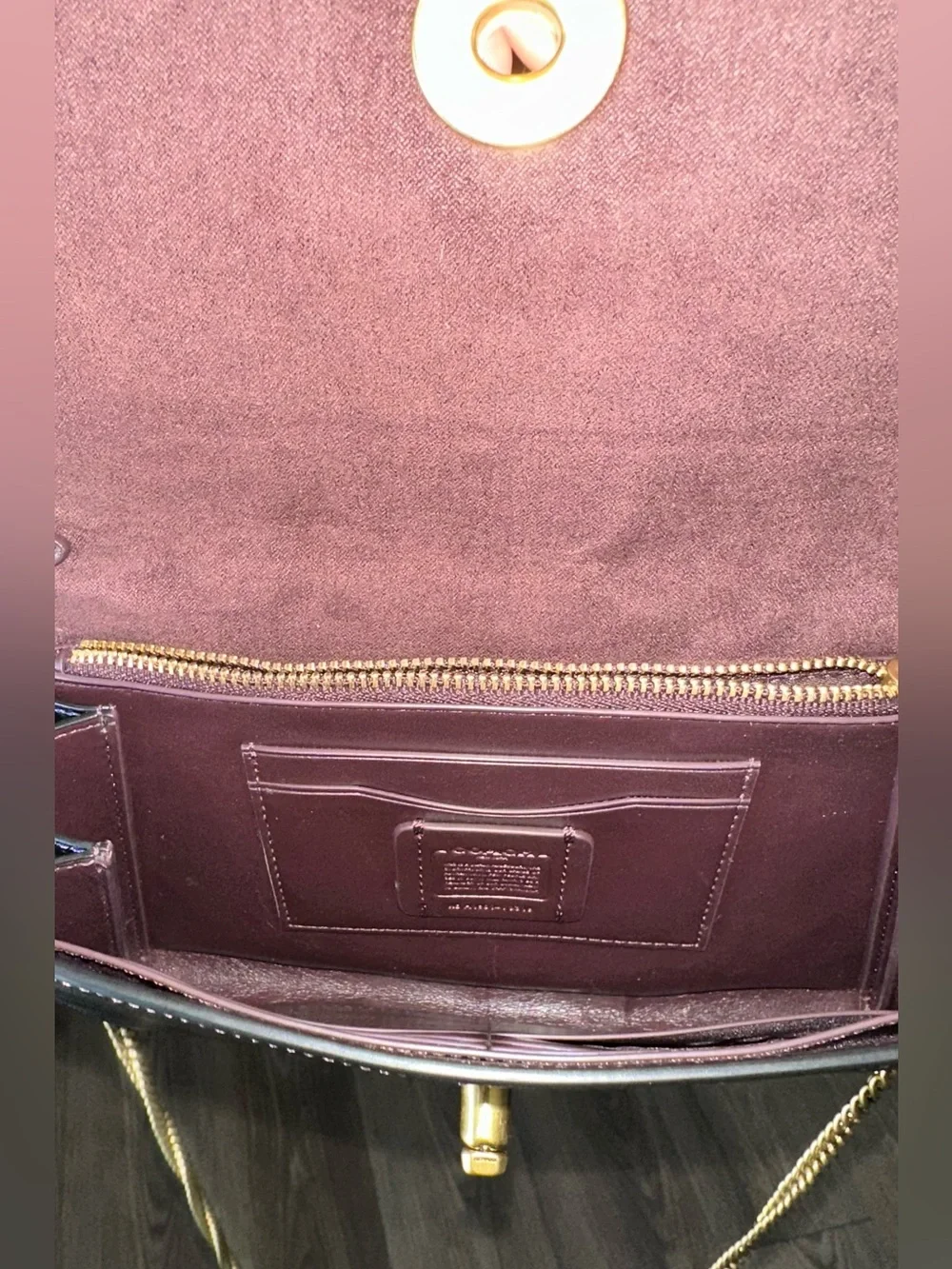 Coach Marlow Turnlock Butterfly Crossbody Bag - 2019 - Picture 9 of 12
